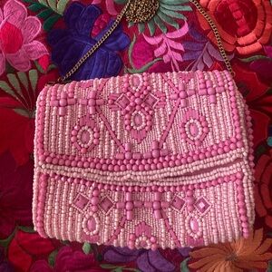 Anthro Antik Kraft beaded bag